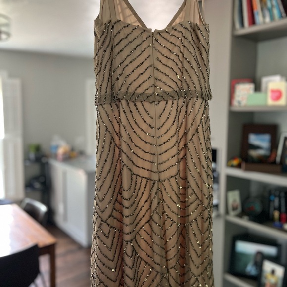 Adrianna Papell Cocktail Bridesmaids Dress - Picture 3 of 8